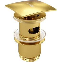 Донный клапан WasserKraft Aisch A165, золото - фото 
