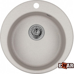 Кухонная мойка Emar EMQ-1475.C, барит, Цвет производителя: барит - фото 