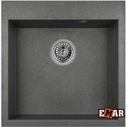 Кухонная мойка Emar EMQ-1510.Q, антрацит, Цвет производителя: антрацит - фото 