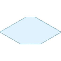 Крыша для душевых ограждений Timo Ilma-709 90х90 см - фото 