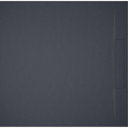 Акриловый поддон Riho Isola DR10 80х80 см D007002080 антрацит - фото 