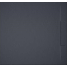 Акриловый поддон Riho Isola DR12 90х80 см D007004080 антрацит - фото 