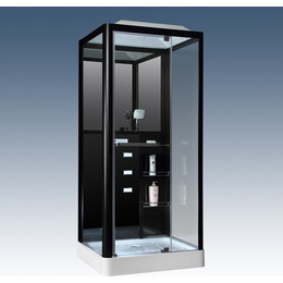 Гидробокс Loranto Selak CS 126-3A R 100х90х215, чёрный/прозрачное - фото 