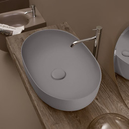 Раковина-чаша Kerasan Nolita 60 см 534389*0, ferro matt - фото 