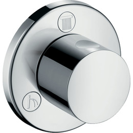 Переключатель потоков на три потребителя Hansgrohe S Trio/Quattro 15932000 - фото 