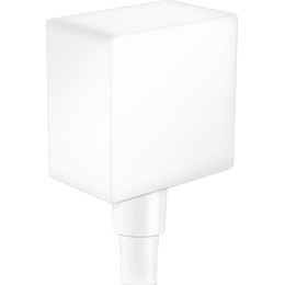 Шланговое подсоединение Hansgrohe FixFit Square 26455700, белый - фото 