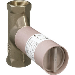 Скрытая часть запорного вентиля Hansgrohe 52 л/мин 15973180, шпиндельная - фото 