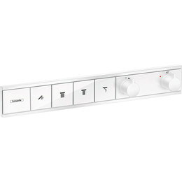 Смеситель для душа с термостатом Hansgrohe RainSelect 15382700, белый - фото 
