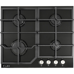 Газовая варочная поверхность Lex GVG 642 BL CHAO000318 - фото 