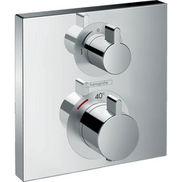 Смеситель для душа с термостатом Hansgrohe Ecostat Square 15712000 - фото 