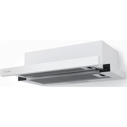 Вытяжка Lex Hubble G 600 White CHAT000035 (белое стекло) - фото 