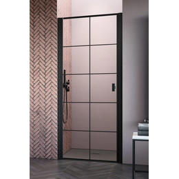 Душевая дверь Radaway Nes Black DWJ I Factory 100 см 10026100-54-55L, черный/прозрачное - фото 