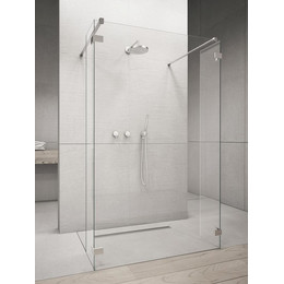 Душевая перегородка Radaway Euphoria Walk-in I 130х200 см (стекло 8 мм), хром/прозрачное - фото 