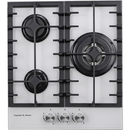 Газовая варочная поверхность Zigmund & Shtain M 23.4 W (белое стекло) - фото 