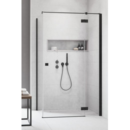 Душевое ограждение Radaway Essenza New Black KDJ 120х100 см R, черный/прозрачное - фото 