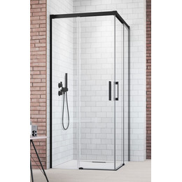 Душевое ограждение Radaway Idea Black KDD 120х80 см, черный/прозрачное - фото 