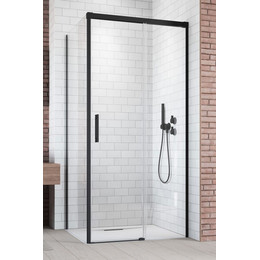 Душевое ограждение Radaway Idea Black KDJ 100х80 см R, черный/прозрачное - фото 