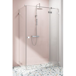 Душевое ограждение Radaway Essenza Pro KDJ 100х100 см R, хром/прозрачное - фото 