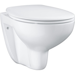 Унитаз подвесной безободковый Grohe Bau Ceramic 39351000 с крышкой микролифт - фото 