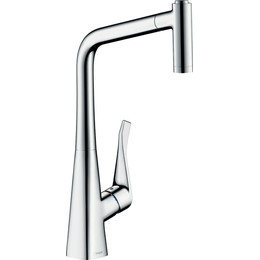 Смеситель для кухни Hansgrohe Metris Select M71 320 2jet 14820000 - фото 