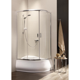 Душевое ограждение Radaway Premium Plus E 100х80х170 см 30481-01-02N, хром/матовое - фото 