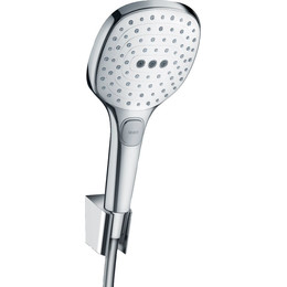 Душевой гарнитур Hansgrohe Raindance Select E 120 3jet 26720400, белый/хром - фото 