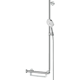 Душевой гарнитур Hansgrohe Raindance Select S 120 3jet 26326400, белый/хром - фото 