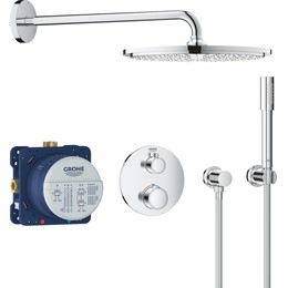 Душевая система для душа с термостатом Grohe Grohtherm 34731000 - фото 