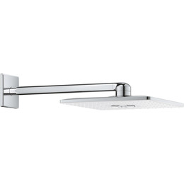 Верхний душ Grohe Rainshower 310 SmartActive Cube 26479LS0, белая луна - фото 