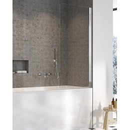Шторка для ванны Radaway Nes 8 PNJ I 90 см 10061090-01-01R (стекло 8 мм), хром/прозрачное - фото 