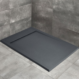 Поддон мраморный Radaway Teos F anthracite 100х70 см HTF10070-64, антрацит - фото 