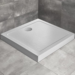 Поддон акриловый Radaway Doros C Compact Stone White 90х90 см SDRC9090-05-04S - фото 