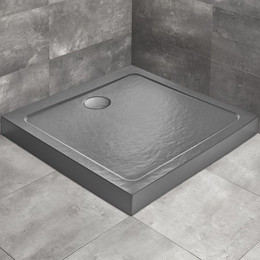 Поддон акриловый Radaway Doros C Compact Stone Anthracite 90х90 см SDRC9090-05-64S, антрацит - фото 