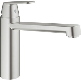 Смеситель для кухни Grohe Eurosmart Cosmopolitan 30193DC0, суперсталь - фото 