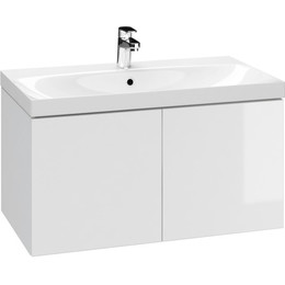 Тумба подвесная с раковиной Cersanit Colour 80 см SZ-COL-CM/COL/80 - фото 