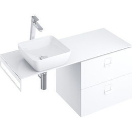 Тумба подвесная со столешницей Ravak SD Comfort 120 см X000001377, белый - фото 