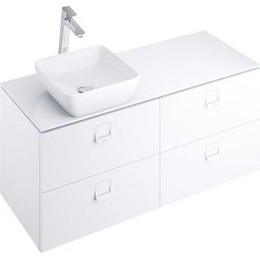 Тумбы подвесные со столешницей Ravak SD Comfort 120 см X000001377, белый - фото 