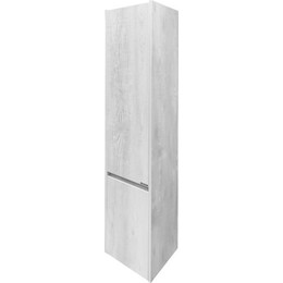 Пенал подвесной Comforty Бремен 35 см, дуб белый - фото 