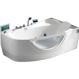 Ванна гидромассажная Gemy G9046 O 161x96 см R - фото 