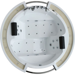 Ванна гидромассажная Gemy G9060 O 210x210 см - фото 