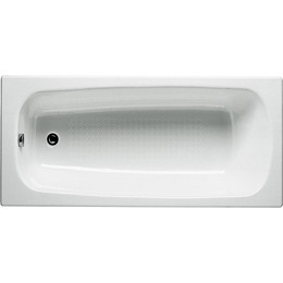 Ванна чугунная Roca Continental 150x70 см 21291300R с антискользящим покрытием - фото 
