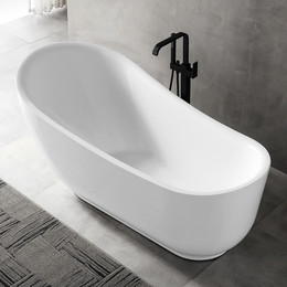 Ванна отдельностоящая Abber AB9288 180x89 см - фото 