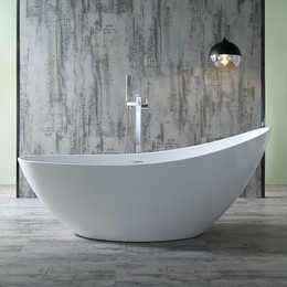 Ванна отдельностоящая Abber AB9233 184x79 см - фото 