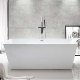 Ванна отдельностоящая Abber AB9224-1.5 150x80 см, Размер - мм: 1500х800 - фото 