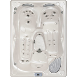 Спа бассейн Vibes by USSPA Lovy 210х154 см, white pearl - фото 