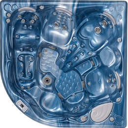 Спа бассейн Vibes by USSPA Trusto 219х219 см, ocean wave - фото 