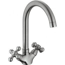 Смеситель для кухни Haiba HB4119-5, сатин - фото 