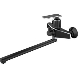Смеситель для ванны Haiba HB22548-7, черный/хром - фото 