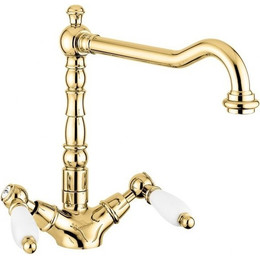 Смеситель для кухни Emmevi Deco Ceramic OR121617, золото - фото 