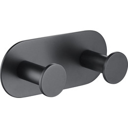 Двойной крючок Timo Saona 13014/03, цвет чёрный - фото 